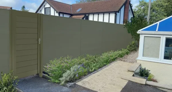 DuraPost Prima Slatted Composite Fence Panel - Image 2