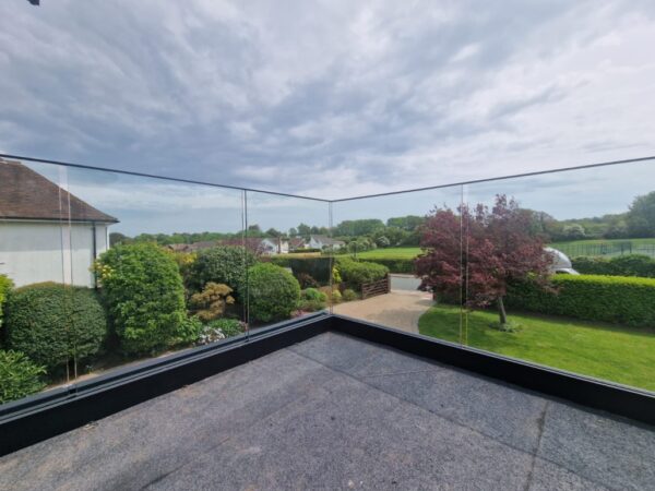 Wedge-Loc Slim Frameless Glass Balustrade Base Fix