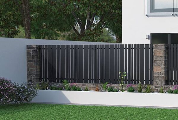 Blade Vertical Slats Aluminium Railing