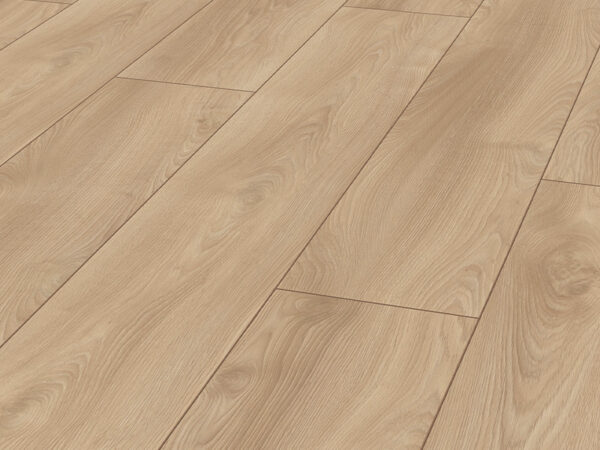 MAMMUT PLUS WIDE LONG PLANK MACRO OAK LIGHT LAMINATE FLOORING AC5 - Image 2