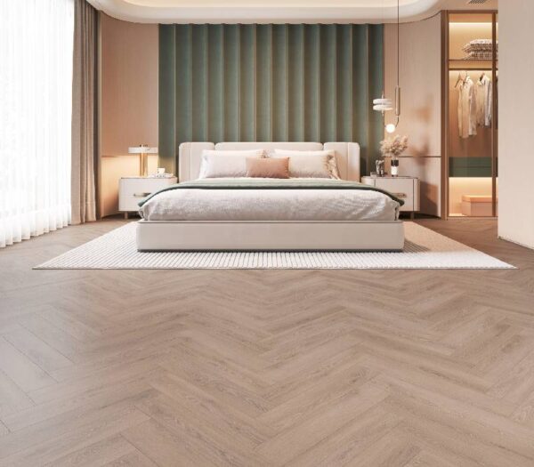 MILANO HERRINGBONE OPERA OAK LAMINATE FLOORING AC5