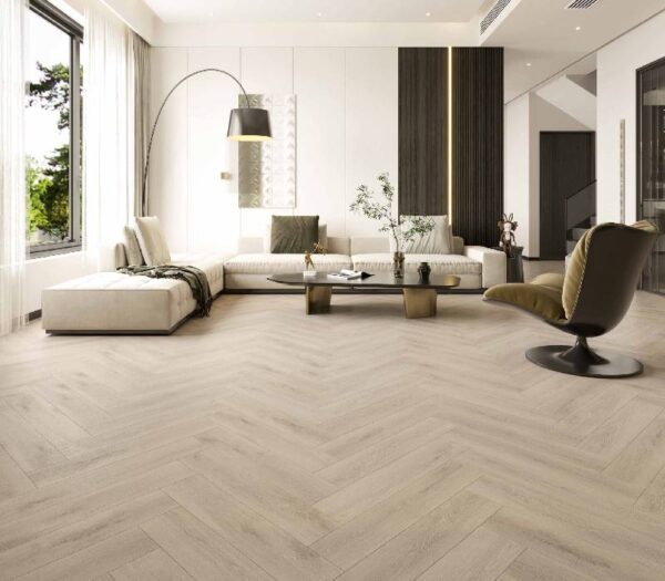 MILANO HERRINGBONE PIAZZA OAK LAMINATE FLOORING AC5