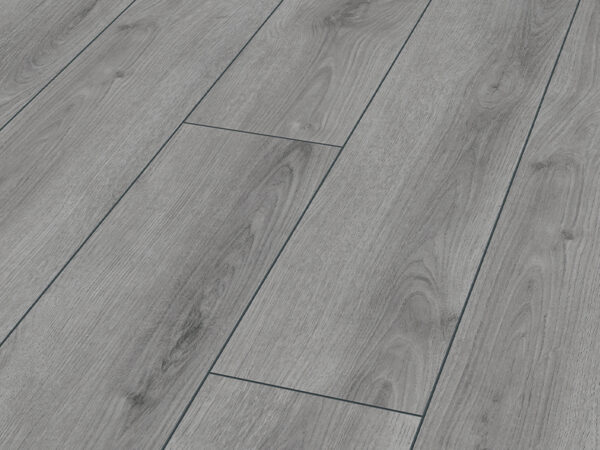 ROBUSTO PLANK SUMMER OAK GREY LAMINATE FLOORING AC5 - Image 2