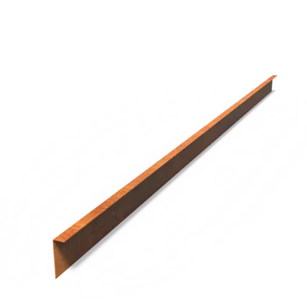 Corten Steel Set Top Edge (2300 x 2 x 100mm)