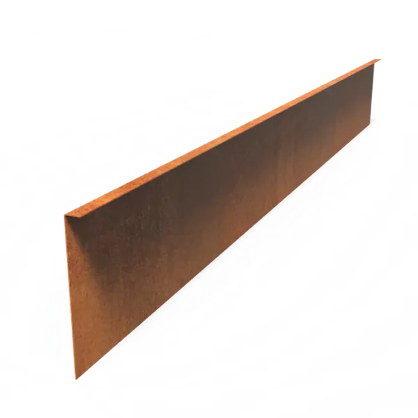 Corten Steel Set Top Edge (2300 x 2 x 290mm)