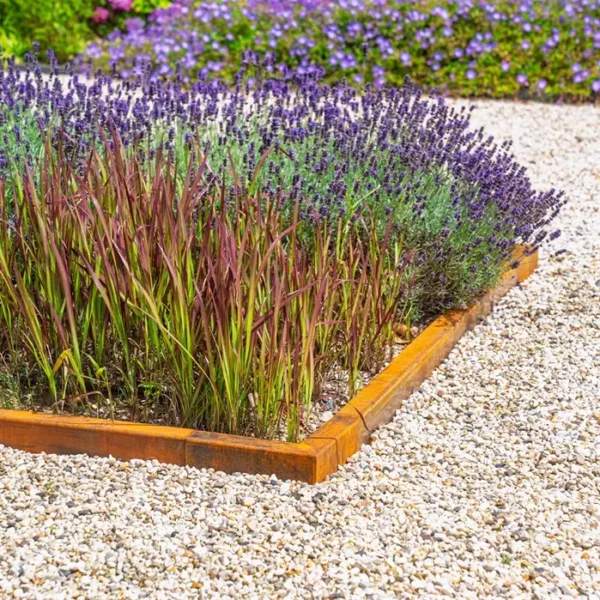Corten Steel U-Profile Straight Edge (2300 x 2 x 150 x 204 x 50mm) - Image 4
