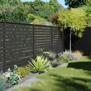 DuraPost Sleek Aluminium Screen Fence Panel