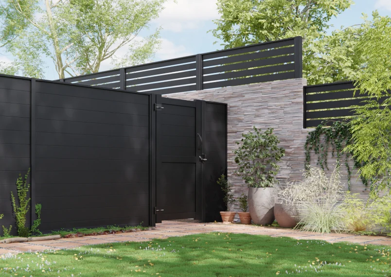 DuraPost Sleek Aluminium Privacy Gate - Image 2